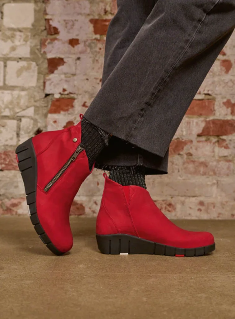 Wolky Blocks 0178210505 10505 dark-red nubuck