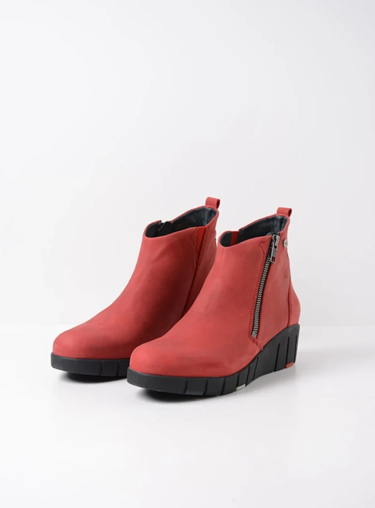 Wolky Blocks 0178210505 10505 dark-red nubuck