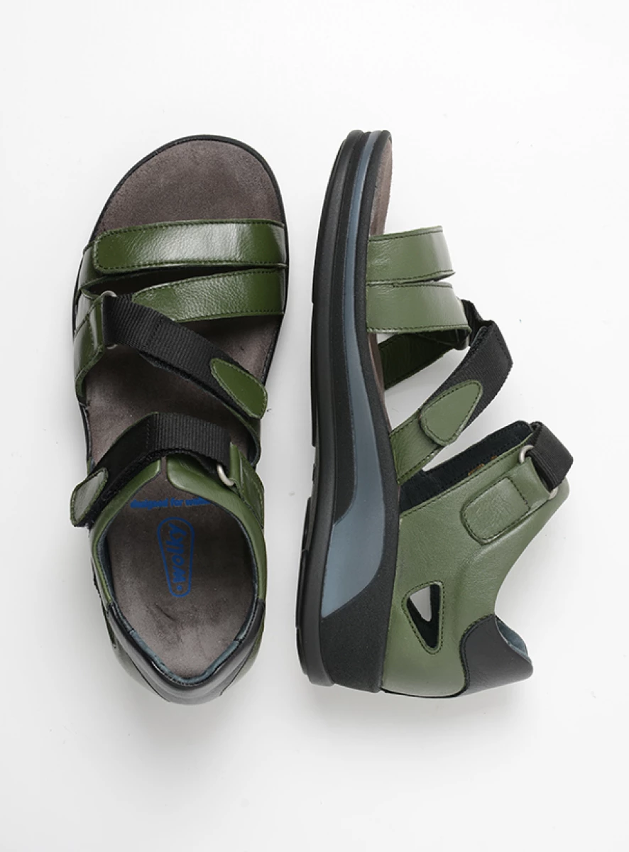 Wolky Spring/Summer 2024 0105530700 30700 green leather