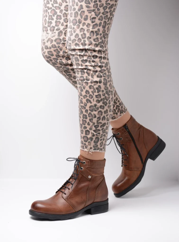 Wolky Ankle boots 0262820430 20430 cognac leather