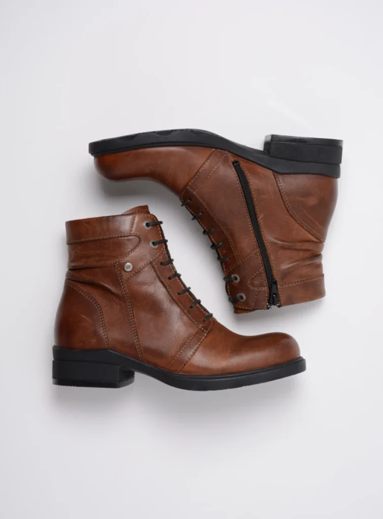 Wolky Ankle boots 0262820430 20430 cognac leather