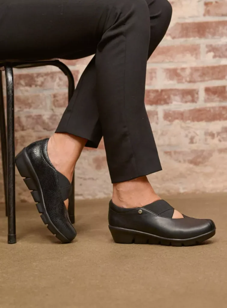 Wolky Loafers 0066590001 90001 black leather