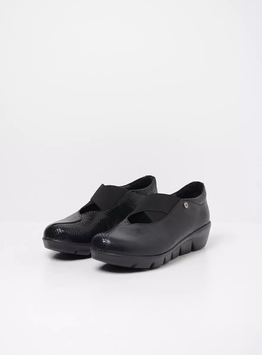 Wolky Loafers 0066590001 90001 black leather