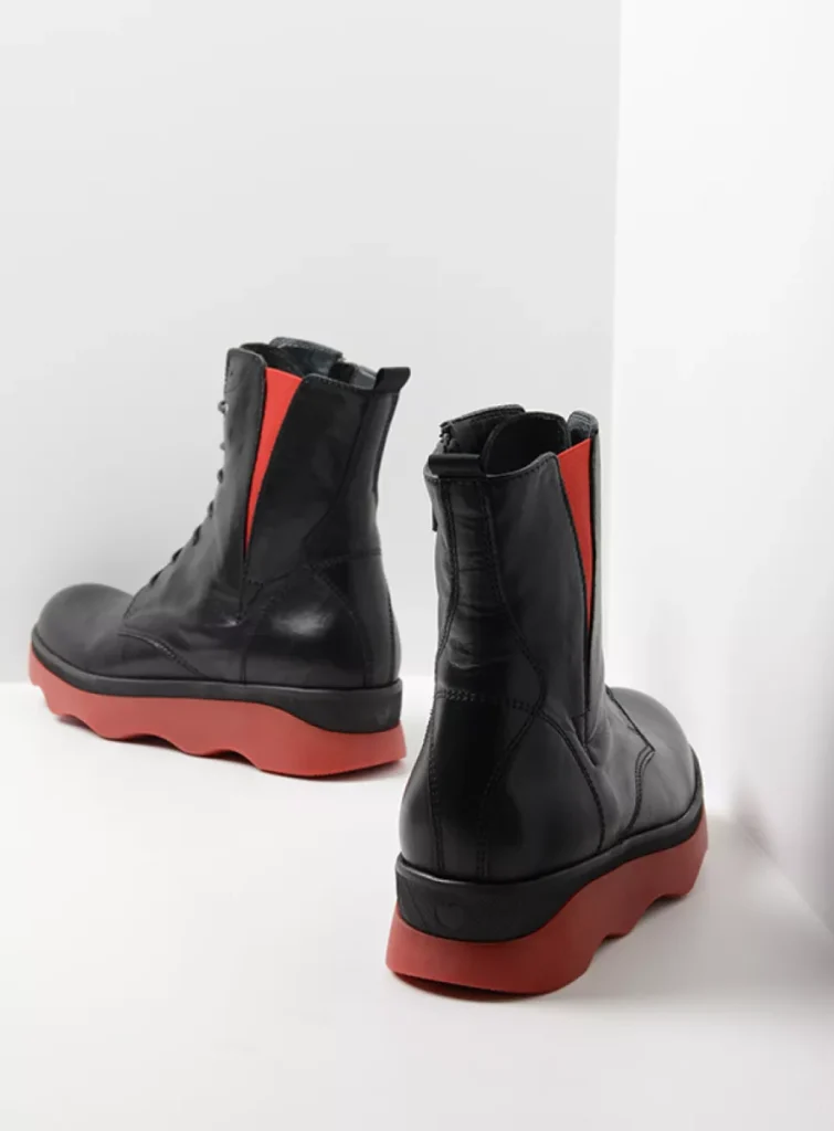 Wolky Mirai 0297930050 30050 black/red leather