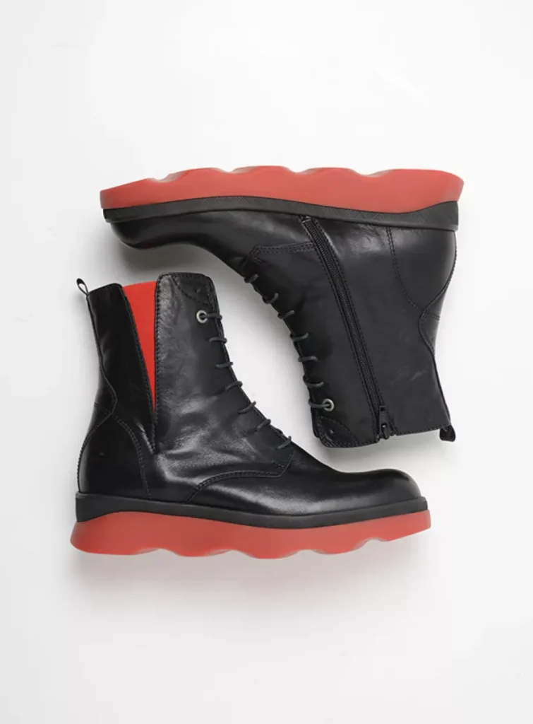 Wolky Mirai 0297930050 30050 black/red leather