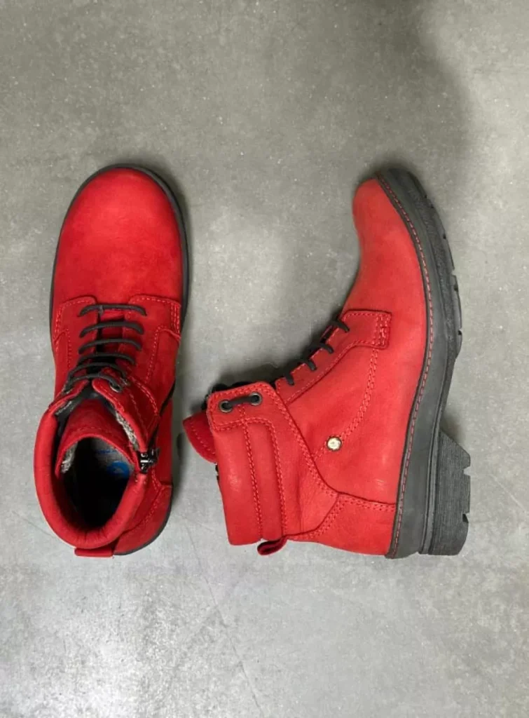 Wolky Ankle boots 0764614505 14505 red nubuck