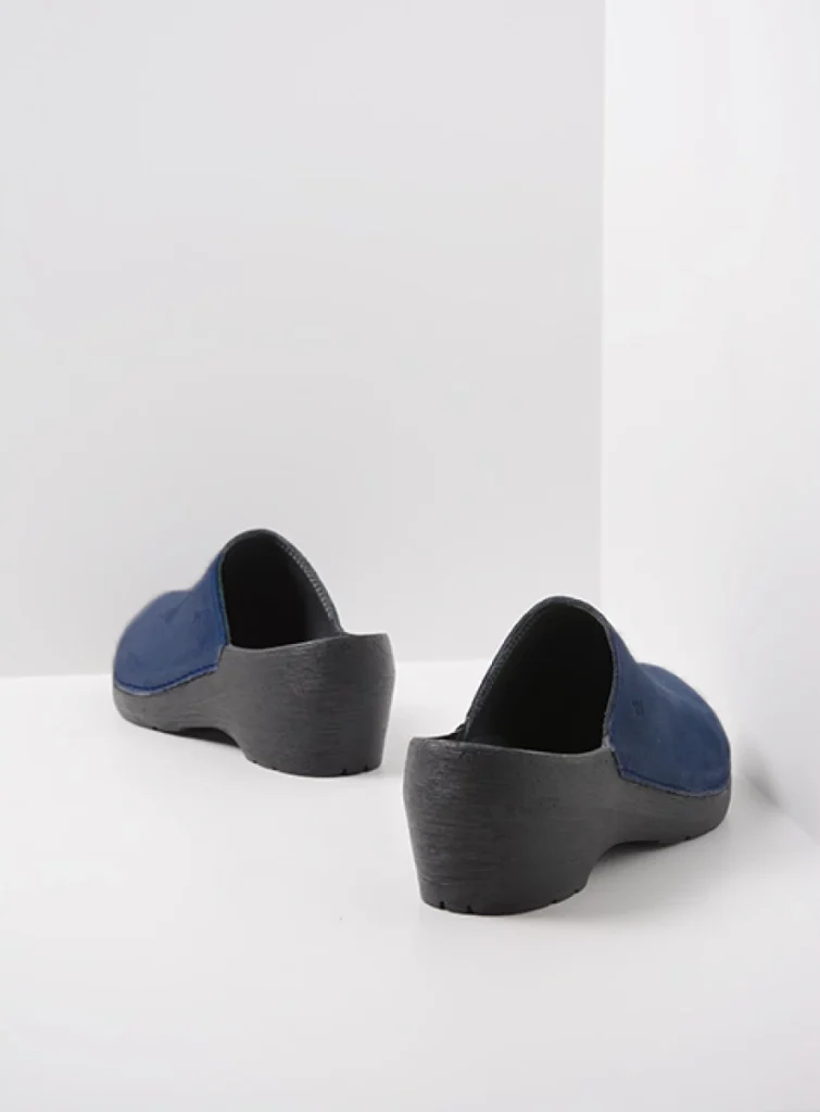 Wolky Clogs 0607511800 11800 blue nubuck