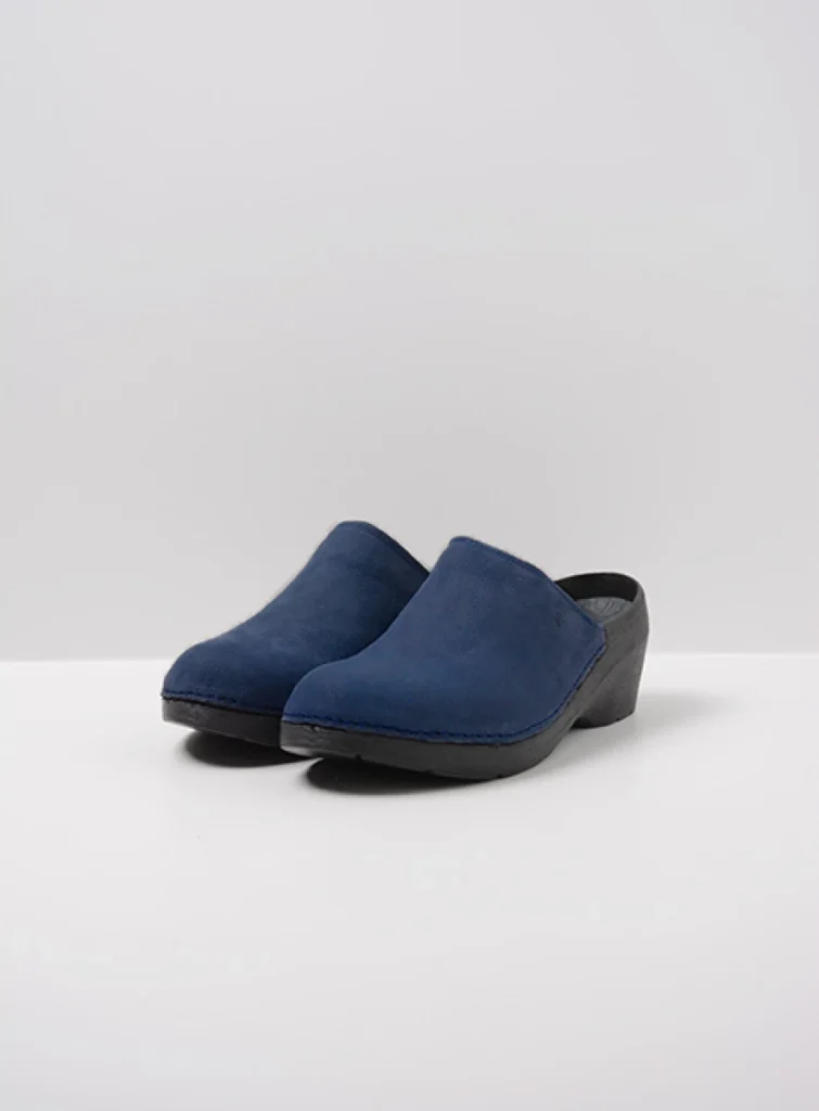 Wolky Clogs 0607511800 11800 blue nubuck