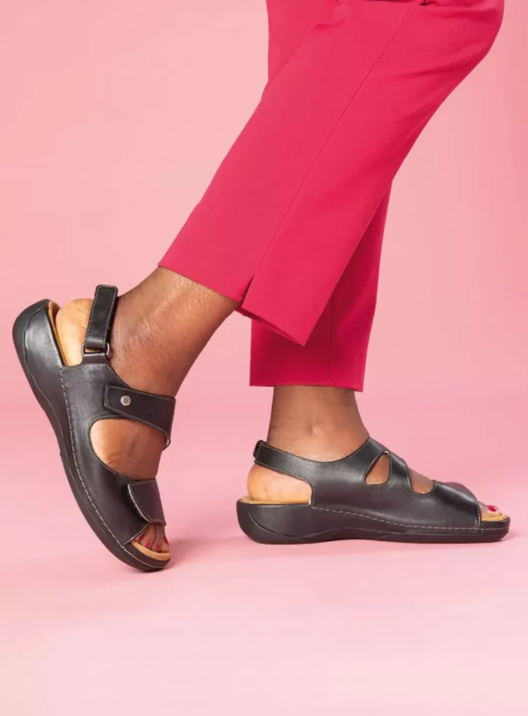 Wolky Sandals 0031530000 30000 black leather