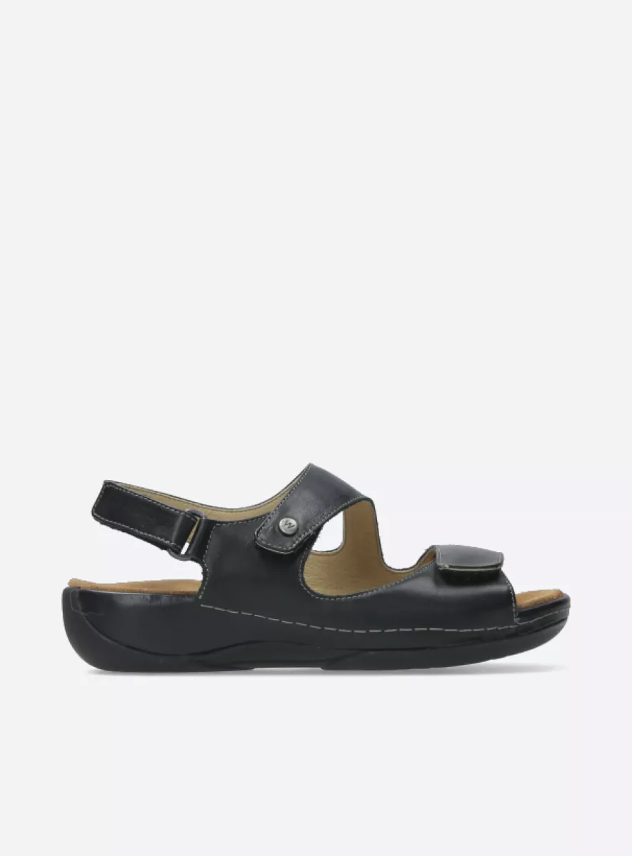 Wolky Sandals 0031630000 30000 black leather