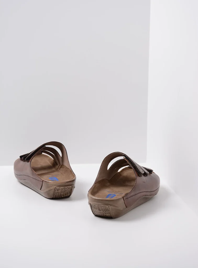 Wolky Sandals 0053250430 50430 cognac leather