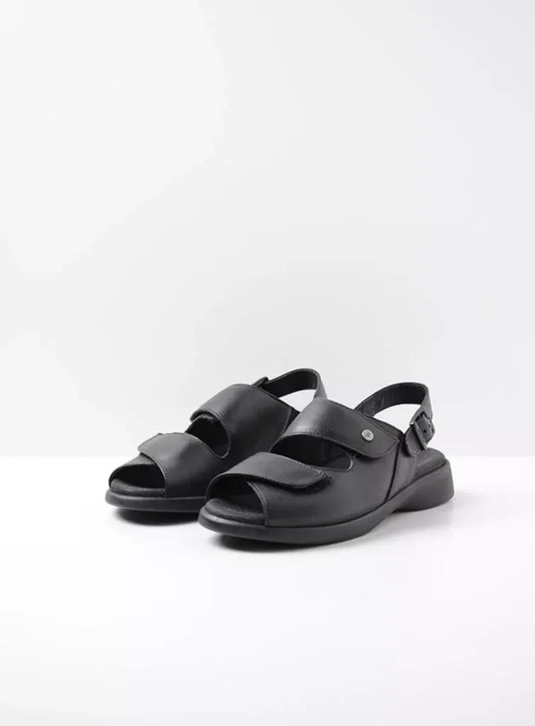 Wolky Sandals 0061730000 30000 black leather