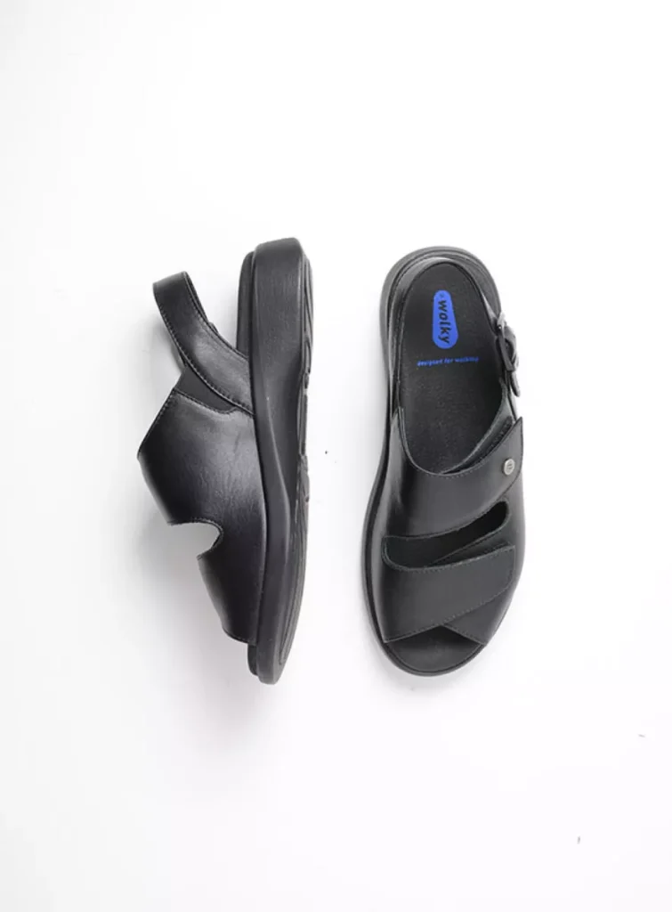 Wolky Sandals 0061730000 30000 black leather