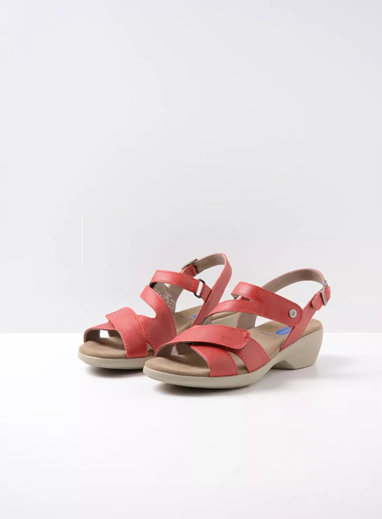 Wolky Sandals 0077607500 07500 red biocare