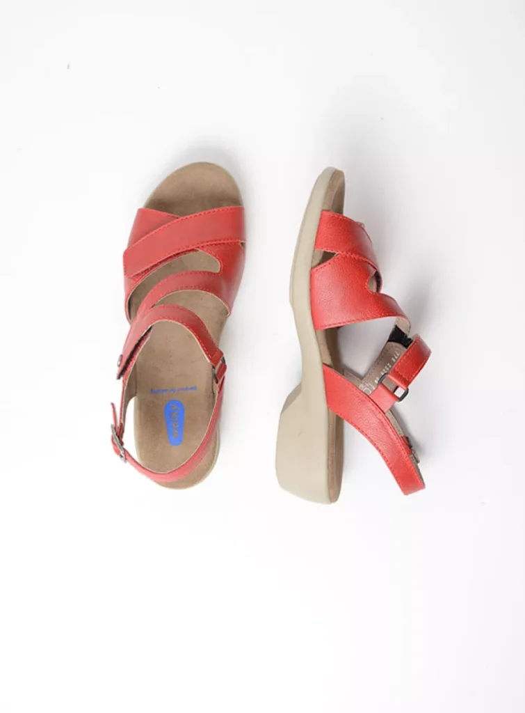 Wolky Sandals 0077607500 07500 red biocare