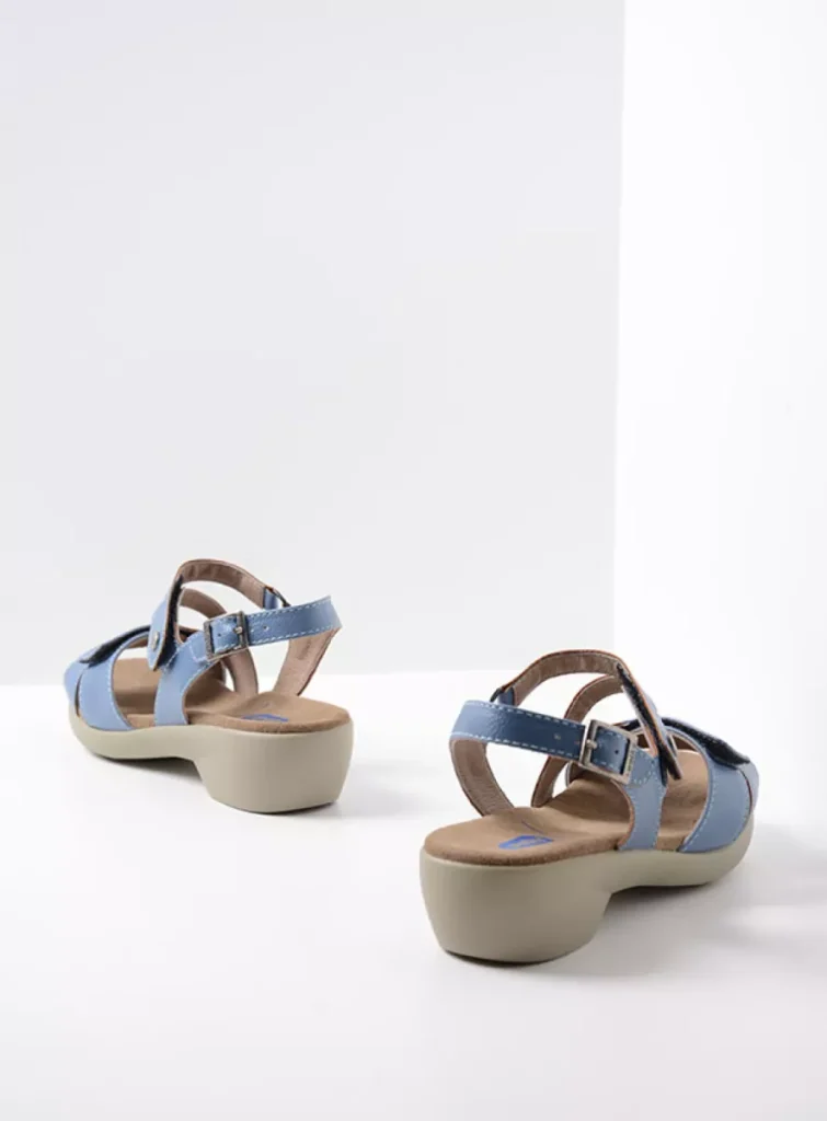 Wolky Sandals 0077607815 07815 sky blue biocare