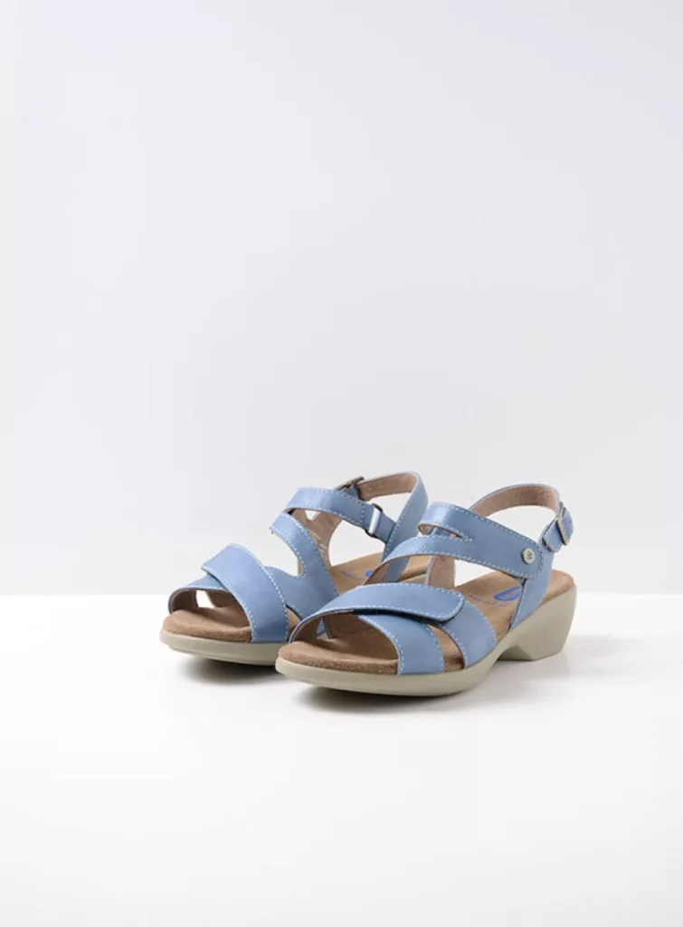 Wolky Sandals 0077607815 07815 sky blue biocare