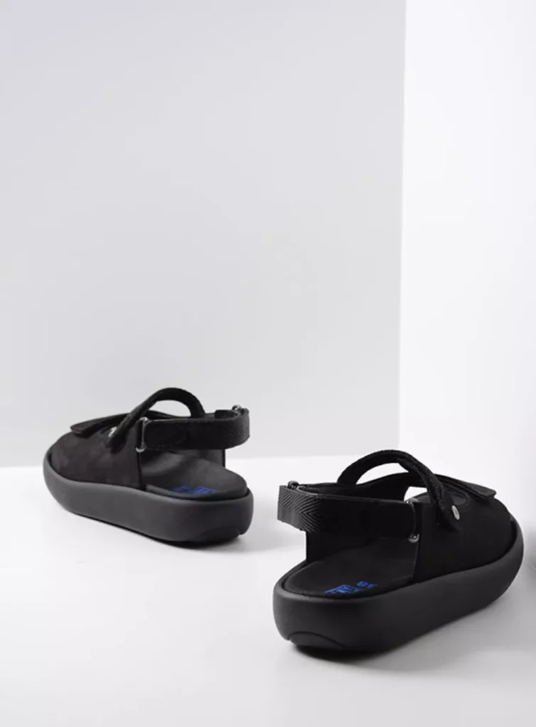 Wolky Sandals 0082311000 11000 black nubuck