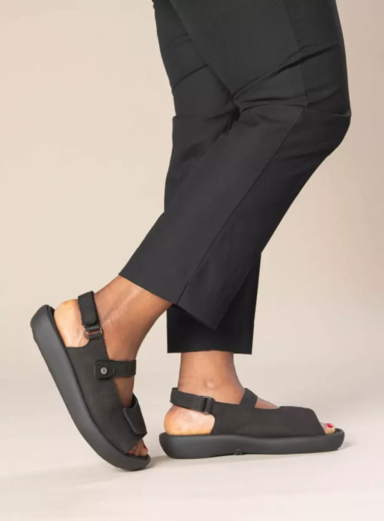 Wolky Sandals 0082311000 11000 black nubuck