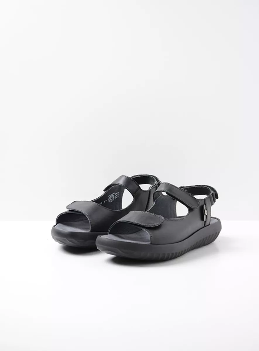 Wolky Sandals 0089050000 50000 black leather