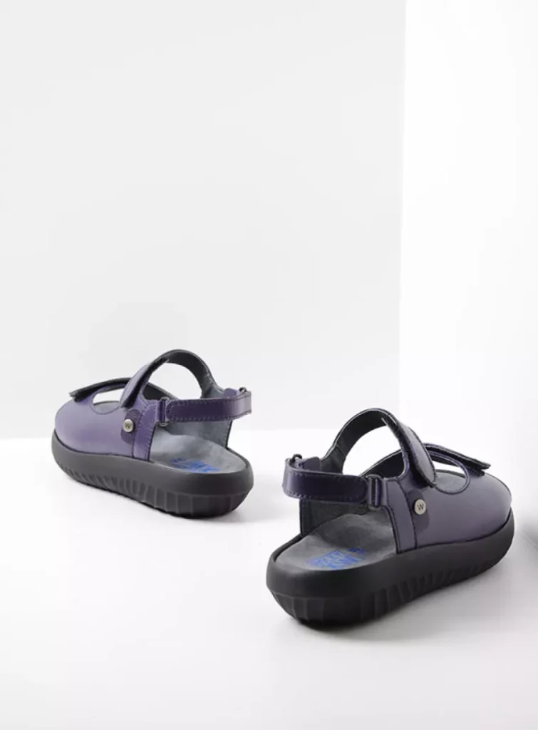 Wolky Sandals 0089050600 50600 purple leather