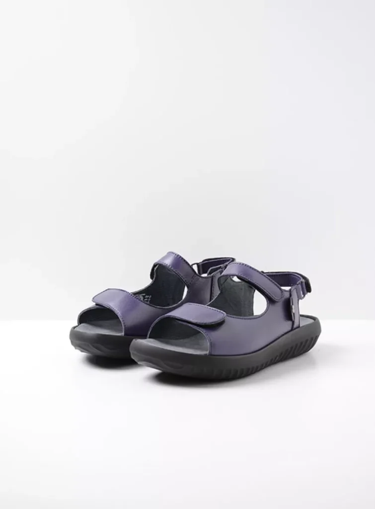 Wolky Sandals 0089050600 50600 purple leather