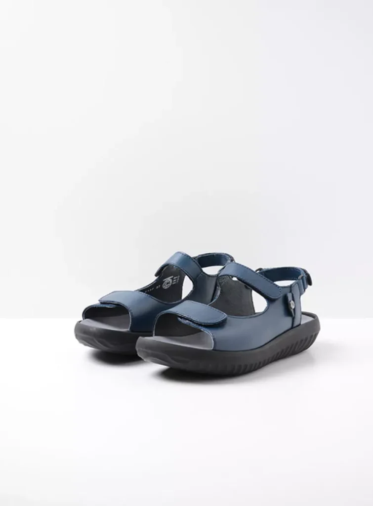 Wolky Sandals 0089050800 50800 blue leather