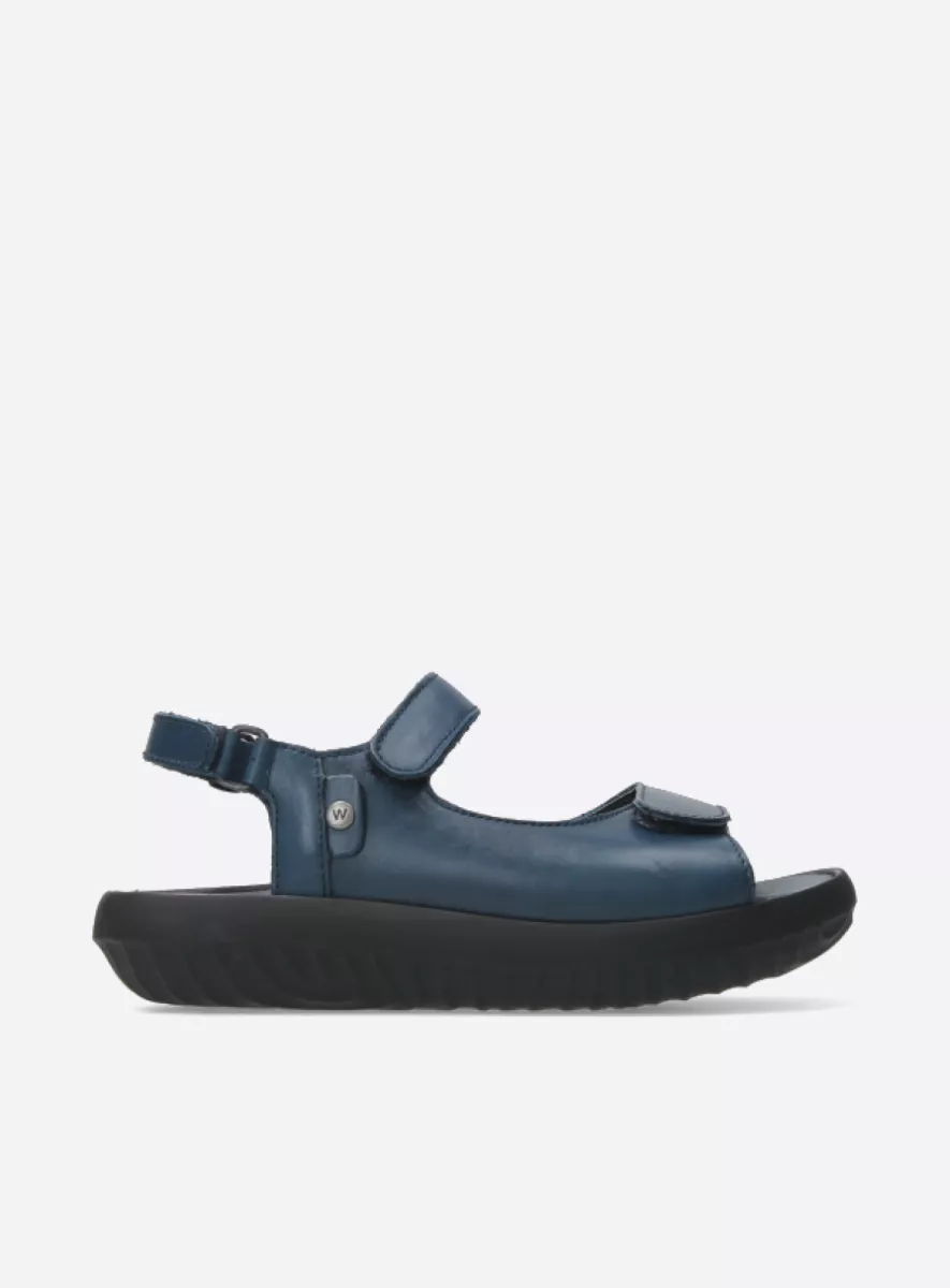 Wolky Sandals 0089050800 50800 blue leather