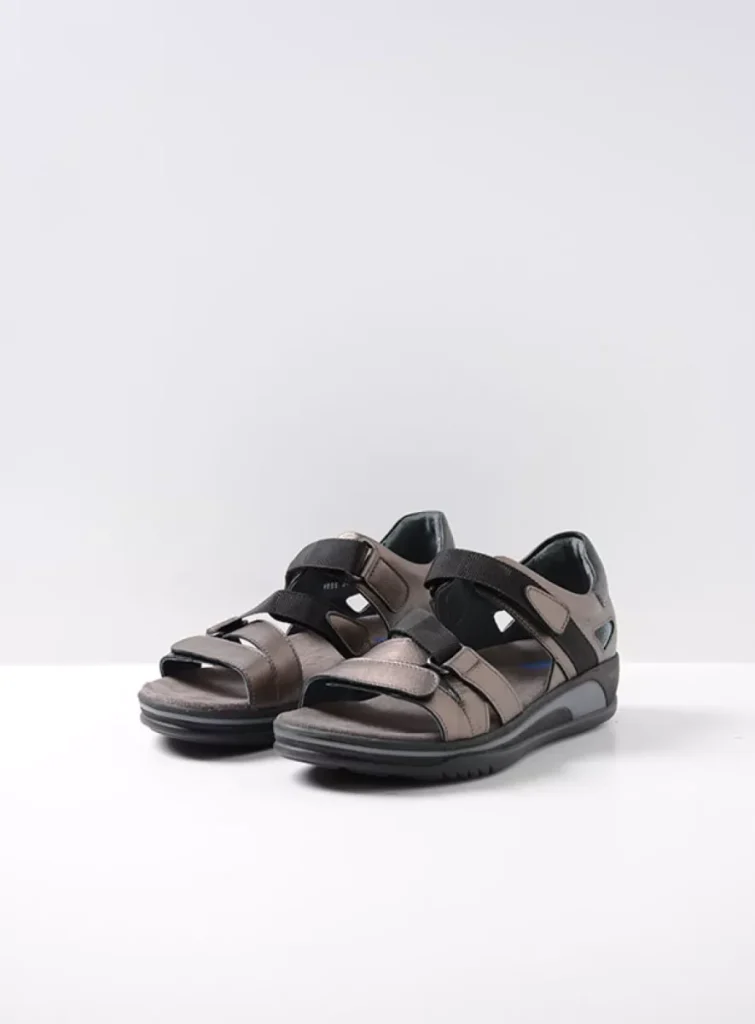 Wolky Sandals 0105520212 20212 Inox leather