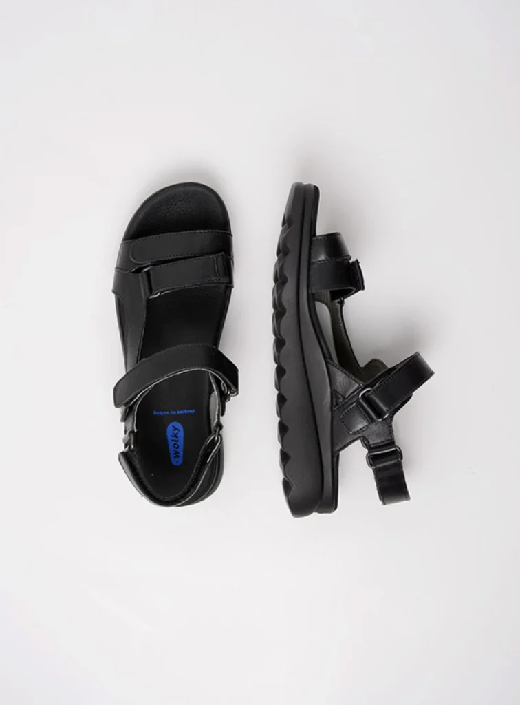 Wolky Sandals 0152550000 50000 black leather