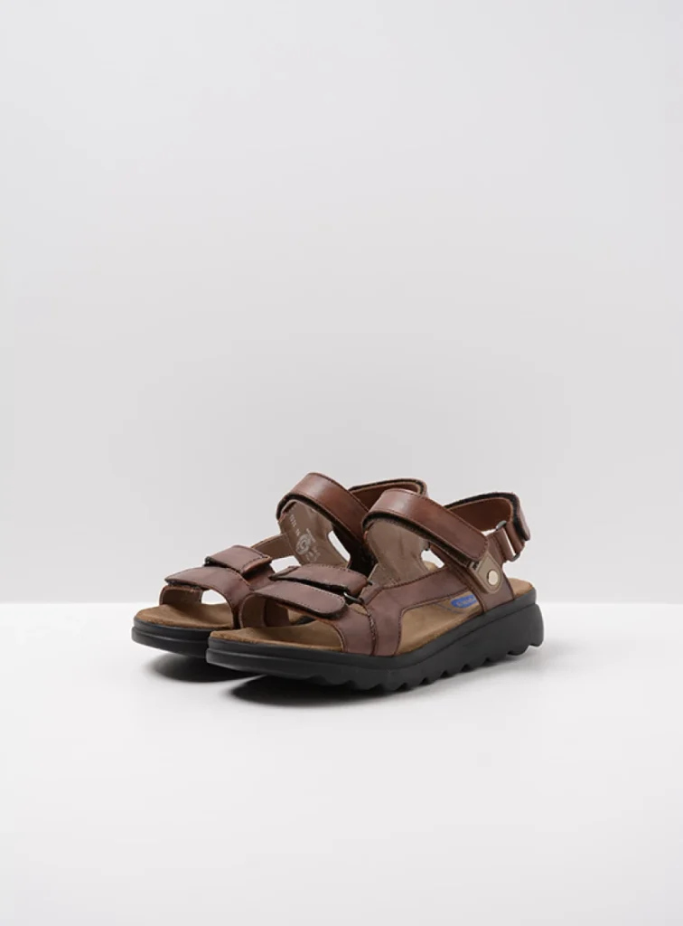 Wolky Sandals 0152550430 50430 cognac leather