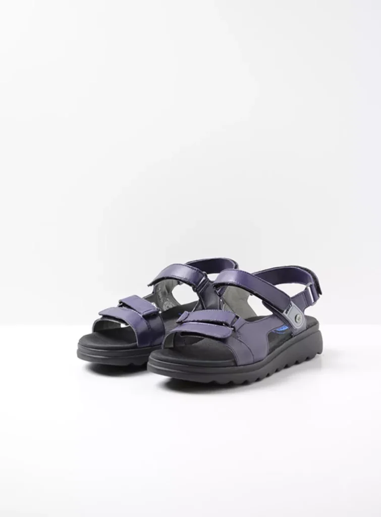 Wolky Sandals 0152550600 50600 purple leather