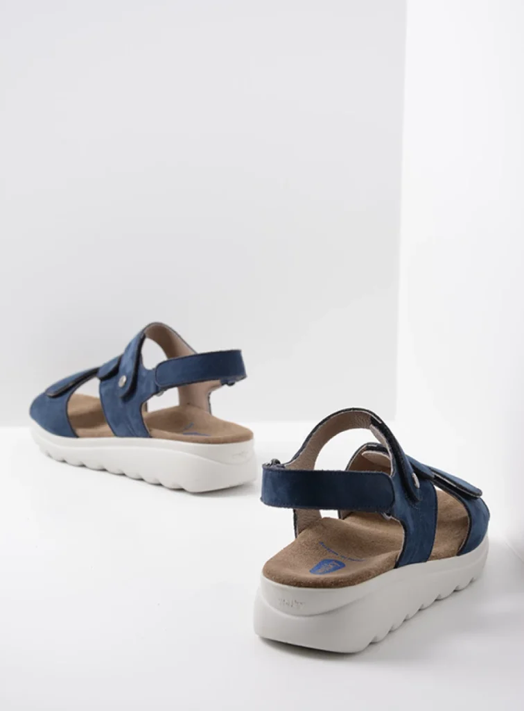 Wolky Sandals 0152611820 11820 denim nubuck