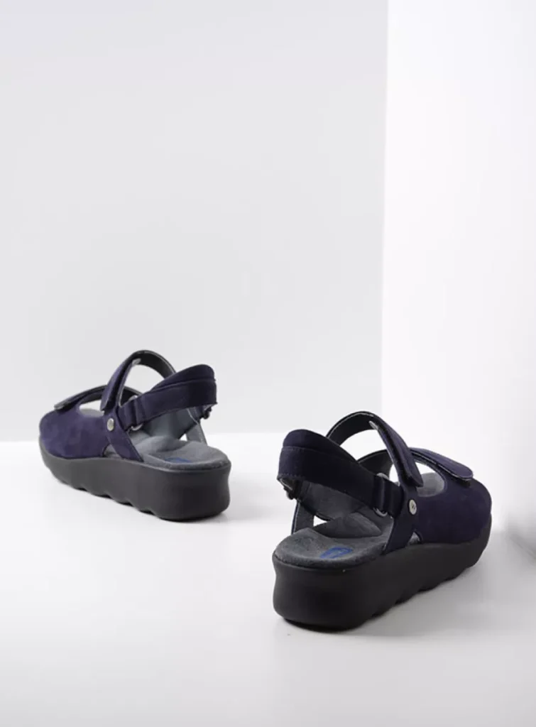 Wolky Sandals 0189011600 11600 purple nubuck