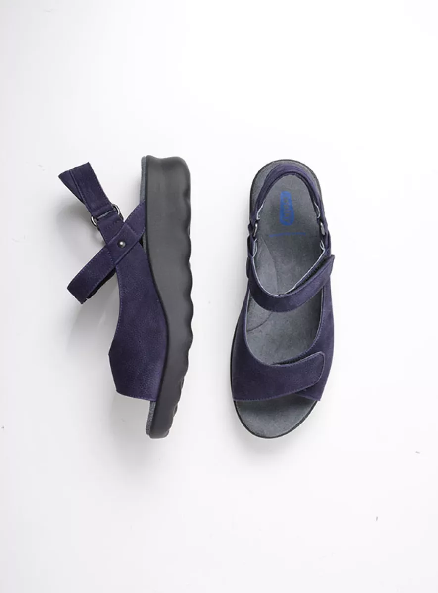 Wolky Sandals 0189011600 11600 purple nubuck