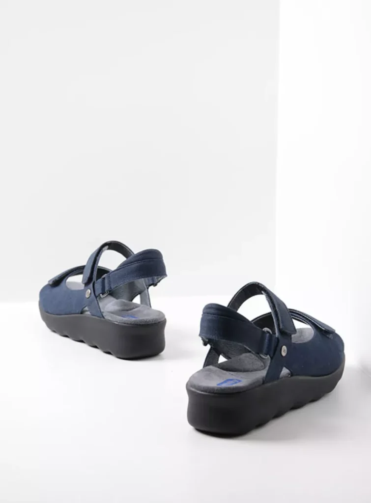 Wolky Sandals 0189011820 11820 denim nubuck