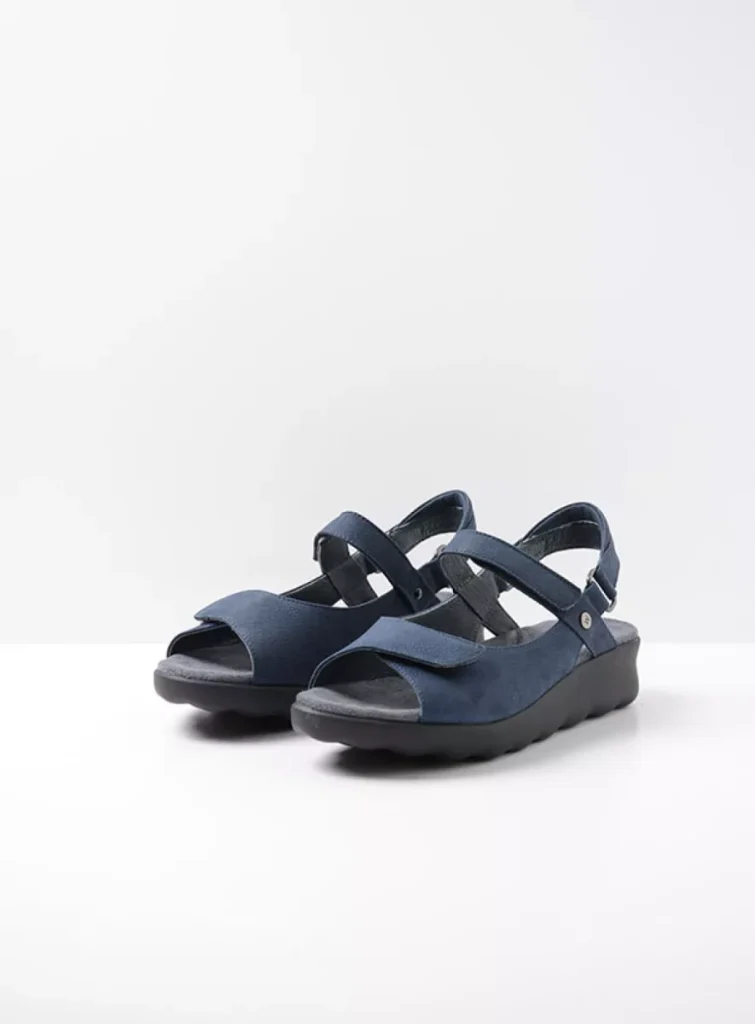 Wolky Sandals 0189011820 11820 denim nubuck