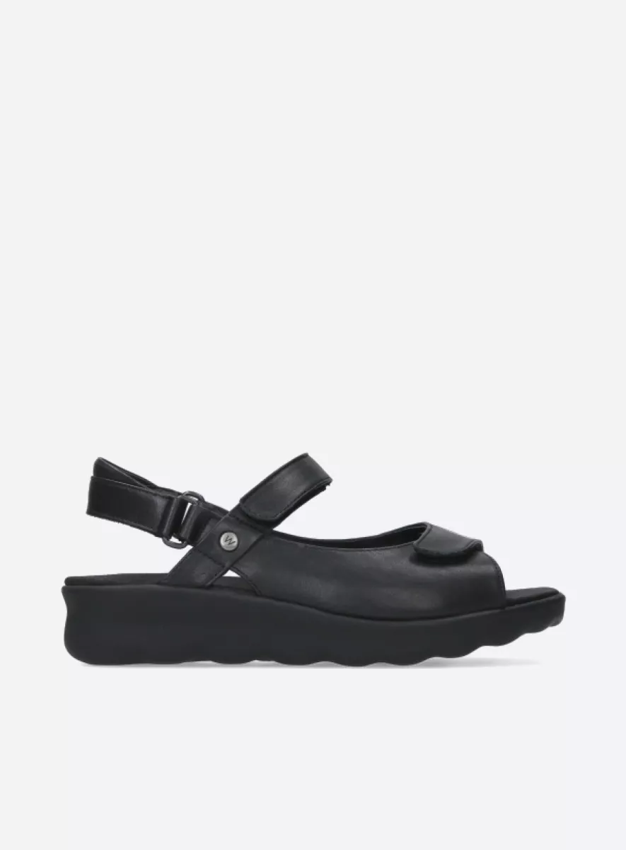 Wolky Sandals 0189030000 30000 black leather