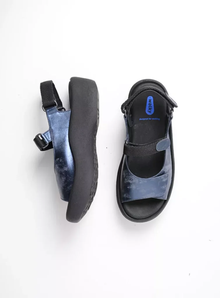 Wolky Sandals 0320410823 10823 navy nubuck