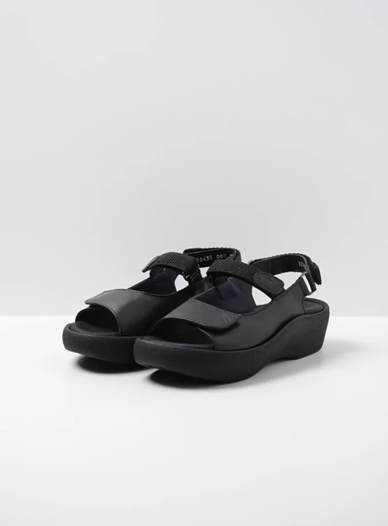 Wolky Sandals 0320430000 30000 black leather