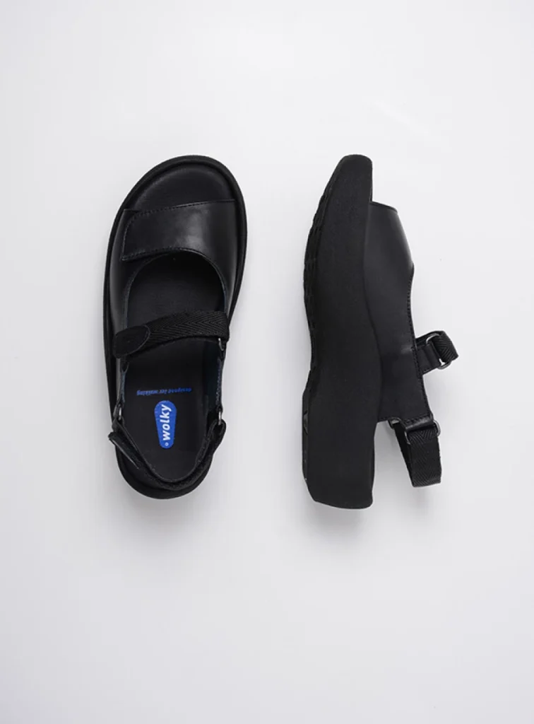 Wolky Sandals 0320430000 30000 black leather