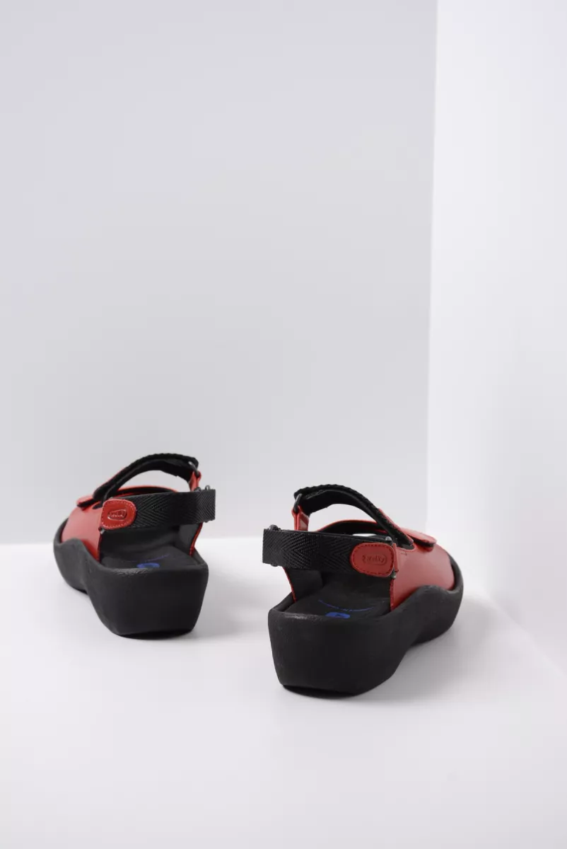 Wolky Sandals 0320450500 50500 red leather