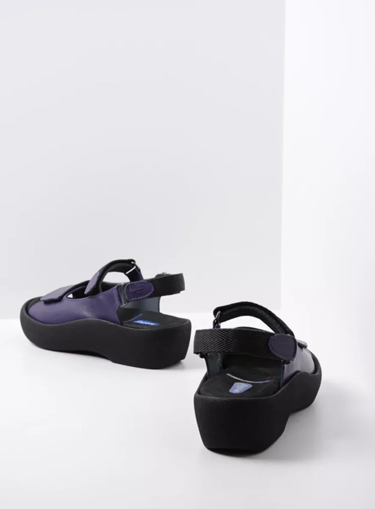 Wolky Sandals 0320450600 50600 purple leather