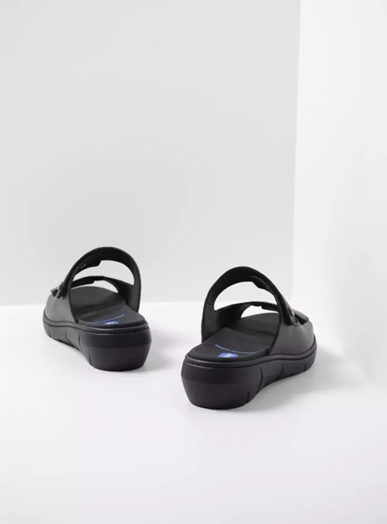 Wolky Sandals 0410250000 50000 black leather