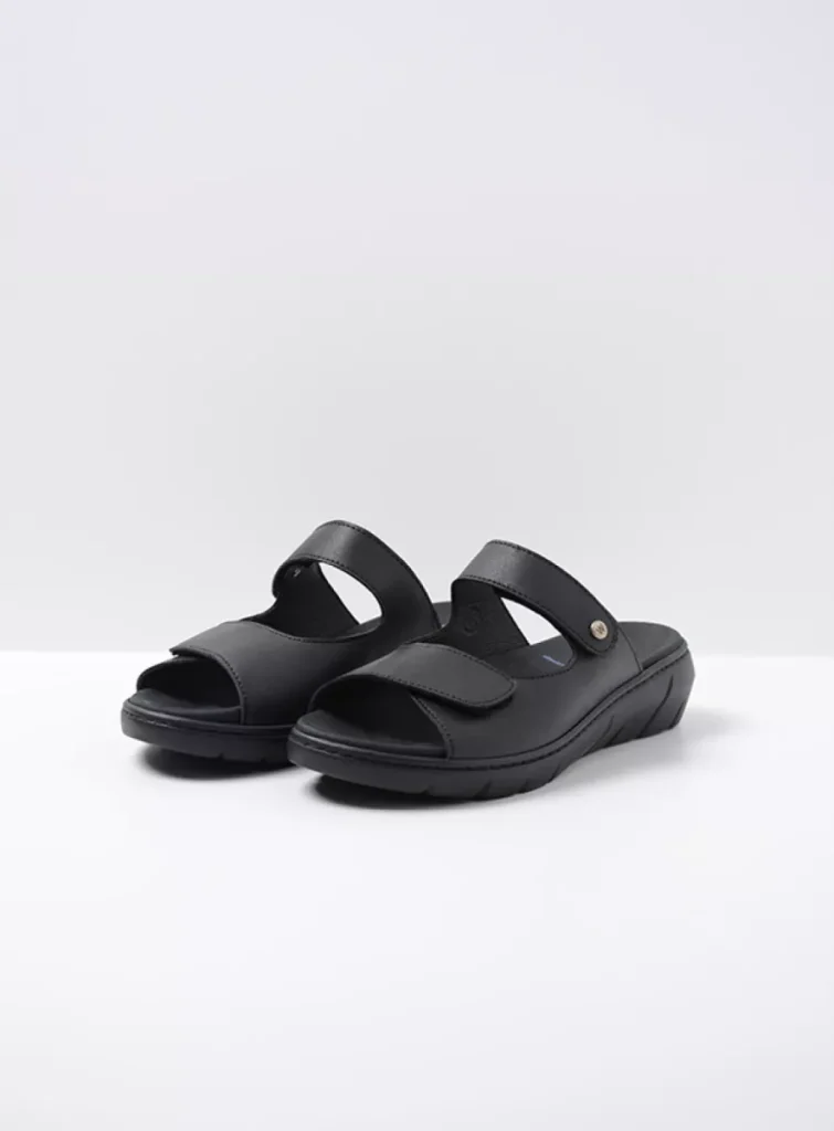 Wolky Sandals 0410250000 50000 black leather