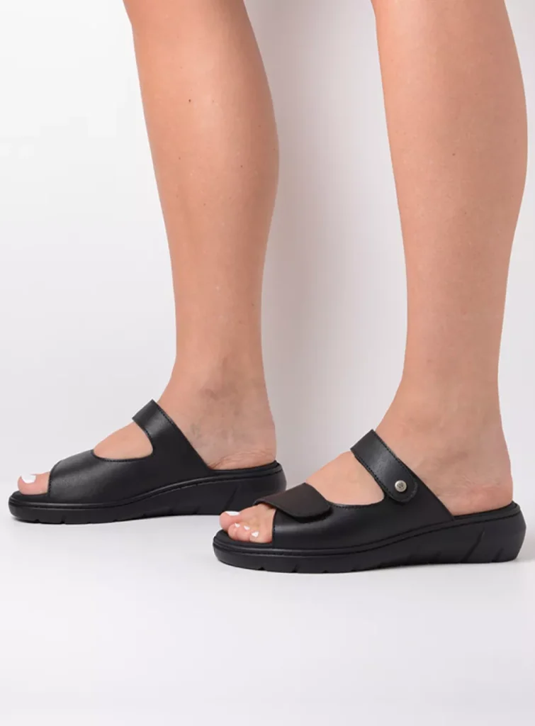 Wolky Sandals 0410250000 50000 black leather