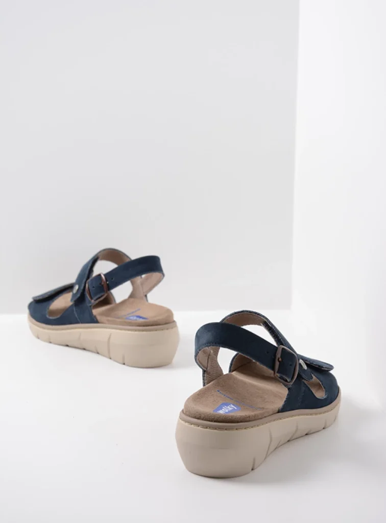 Wolky Sandals 0410411820 11820 denim nubuck