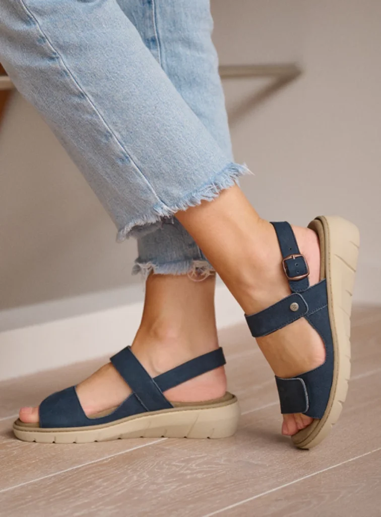 Wolky Sandals 0410411820 11820 denim nubuck