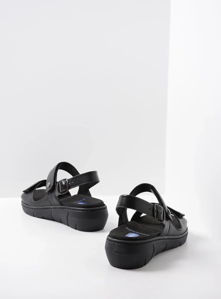 Wolky Sandals 0410450000 50000 black leather