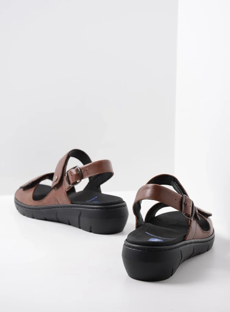 Wolky Sandals 0410450430 50430 cognac leather